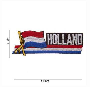patch, holland, vlag, vest, jas, biker, rocker, man, vrouw