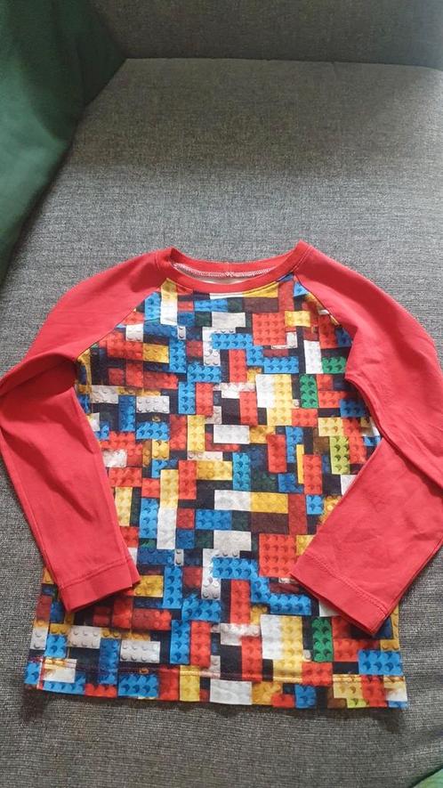 Unieke long sleeve voor de echte lego fan!, Kinderen en Baby's, Kinderkleding | Maat 110, Gebruikt, Jongen of Meisje, Shirt of Longsleeve