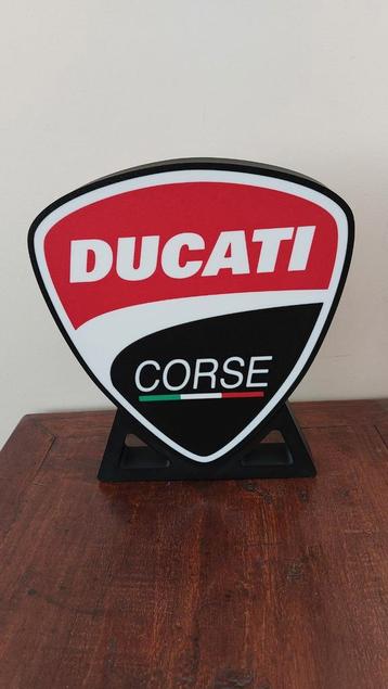 Ducati corse 3d led lamp. Nieuw