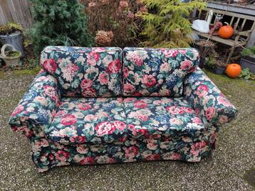 Ikea ektorp twee zitsbank met bloemmotief - afbeelding 3 Ikea ektorp twee zitsbank met bloemmotief - afbeelding 3