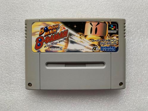 Nintendo Super Famicom Hudson Bomber Man B-Daman JAPAN SNES, Spelcomputers en Games, Games | Nintendo Super NES, Gebruikt, Puzzel en Educatief