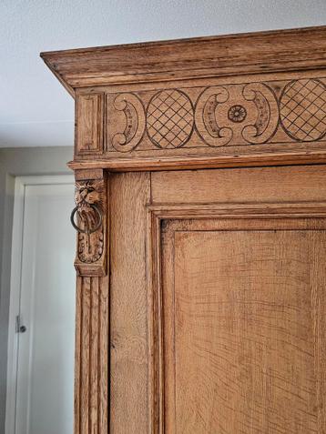 Antieke Franse kledingkast demontabel - afbeelding 4 Antieke Franse kledingkast demontabel - afbeelding 4