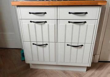 IKEA FAKTUM keukenblok met DUVBO-frontjes (excl. gasplaat) - afbeelding 2 IKEA FAKTUM keukenblok met DUVBO-frontjes (excl. gasplaat) - afbeelding 2