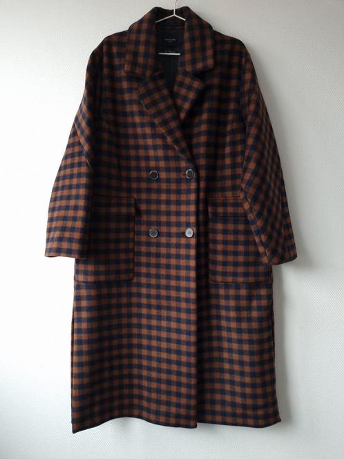 NU €100,- SELECTED FEMME mantel wol coat tussen jas 40 ZGAN, Kleding | Dames, Jassen | Winter, Zo goed als nieuw, Maat 38/40 (M)