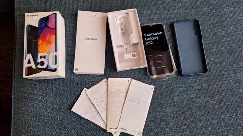 Doos van een Samsung A50 (zonder telefoon), Telecommunicatie, Mobiele telefoons | Samsung, Zo goed als nieuw, Galaxy A, 128 GB