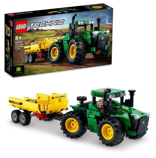 LEGO Technic 42136 John Deere 9620R 4WD tractor 390 delig, Kinderen en Baby's, Speelgoed | Duplo en Lego, Nieuw, Lego, Complete set