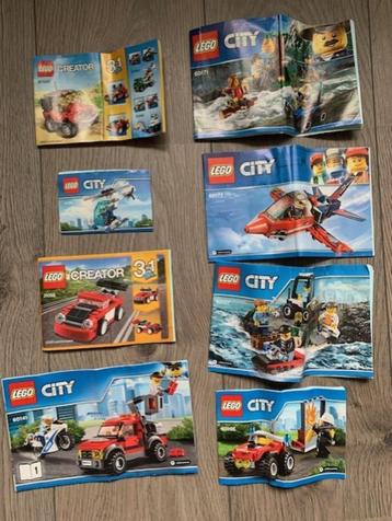 Lego City 8 pakketjes