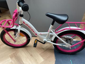 roze "amigo" meisjes fiets