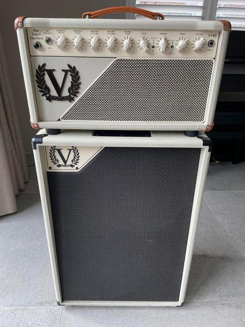 Victory V140 Super Duchess Tube Amp incl pedal + 2x12 cab, Muziek en Instrumenten, Versterkers | Bas en Gitaar, Zo goed als nieuw