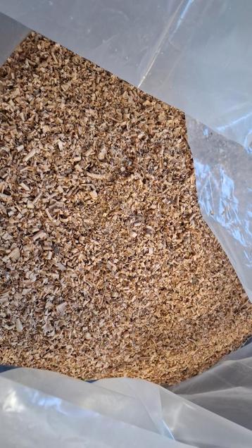 Houtmot houtschaafsel acacia