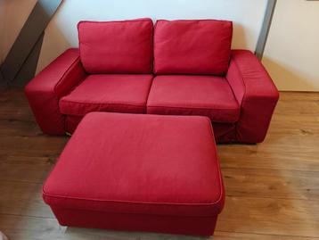 Ikea Kivik 2-zitsbank met hocker - afbeelding 2 Ikea Kivik 2-zitsbank met hocker - afbeelding 2