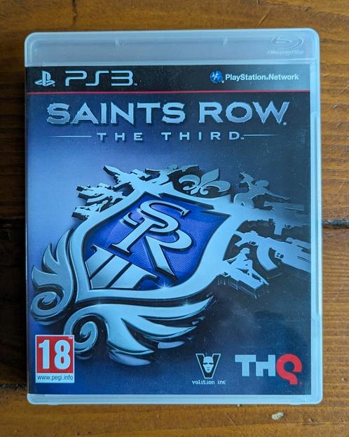 PS3 game Saints Row the Third, Spelcomputers en Games, Games | Sony PlayStation 3, Zo goed als nieuw, Avontuur en Actie, 1 speler