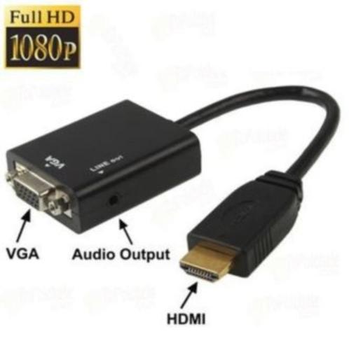 HDMI to VGA Converter with Audio (1080P), Hobby en Vrije tijd, Elektronica-componenten, Nieuw, Ophalen of Verzenden