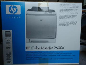 HP Color Laserjet 2600n – zeer weinig gebruikt