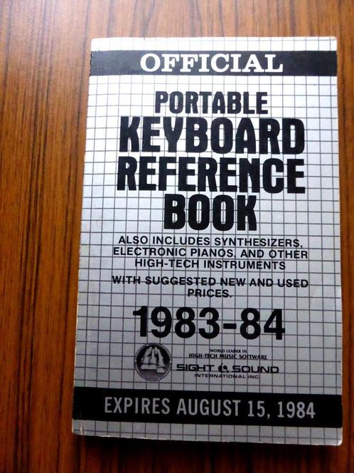 Keyboard Reference Book - in goede staat, Muziek en Instrumenten, Instrumenten | Toebehoren, Zo goed als nieuw, Keyboard of Synthesizer