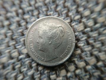 Dubbeltje 10 cent 1898 Wilhelmina 