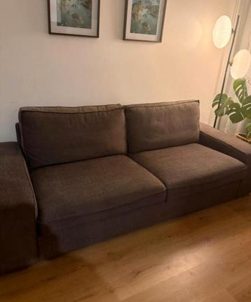HOES van 3 zitter KIVIK/ IKEA grijs bruin - afbeelding 1 HOES van 3 zitter KIVIK/ IKEA grijs bruin - afbeelding 1