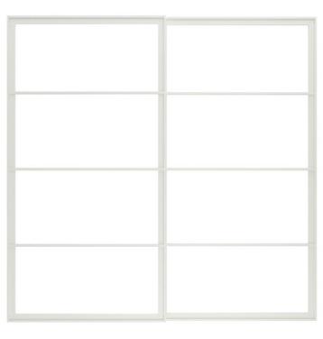 Ikea Pax Schuifdeur Systeem Wit (200x201) Nieuw - afbeelding 2 Ikea Pax Schuifdeur Systeem Wit (200x201) Nieuw - afbeelding 2