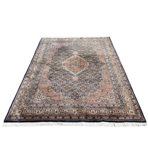 Perzisch tapijt Bidjar blauw vloerkleed 175x240cm vintage, Huis en Inrichting, Stoffering | Tapijten en Kleden, Gebruikt, 150 tot 200 cm
