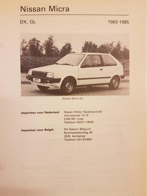 13 x Datsun Nissan Olyslager Kluwer Vraagbaken 1973-1992, Auto diversen, Handleidingen en Instructieboekjes, Ophalen of Verzenden
