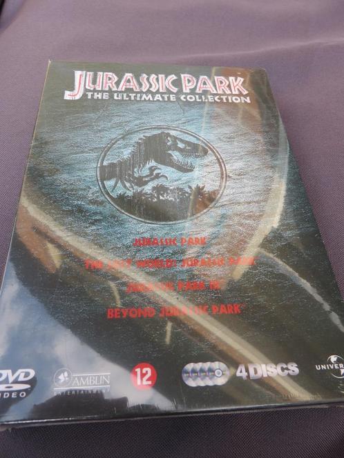 Dvd box Jurassic Park - Ultimate Collection nieuw, Cd's en Dvd's, Dvd's | Avontuur, Nieuw in verpakking, Boxset, Vanaf 12 jaar