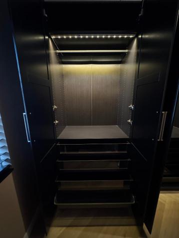 Ikea Pax Kledingkast zwart - afbeelding 7 Ikea Pax Kledingkast zwart - afbeelding 7