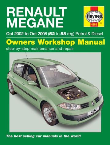 Renault Megane 2002-2008 | Haynes boek | nieuw