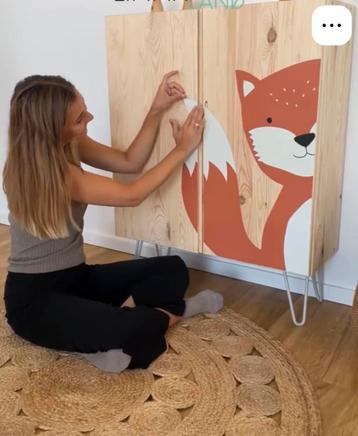 IKEA IVAR Kast, grenen, 80x30x83 cm - afbeelding 12 IKEA IVAR Kast, grenen, 80x30x83 cm - afbeelding 12