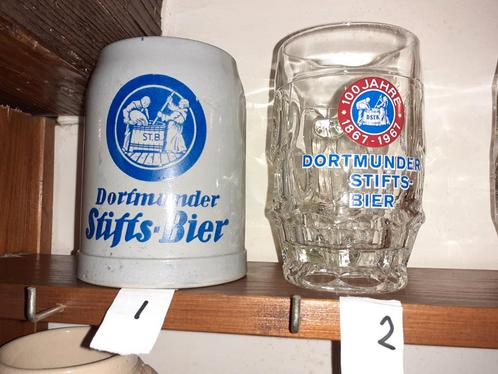 Dortmunder Stifts bierpullen, Verzamelen, Biermerken, Gebruikt, Ophalen of Verzenden