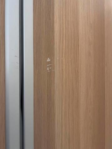 Hasvik / Pax kledingkast Ikea, houtkleurig met schuifdeuren - afbeelding 3 Hasvik / Pax kledingkast Ikea, houtkleurig met schuifdeuren - afbeelding 3