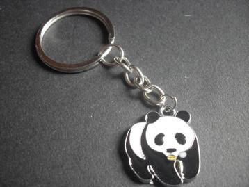 Panda metalen sleutelhanger - nieuw- (3)