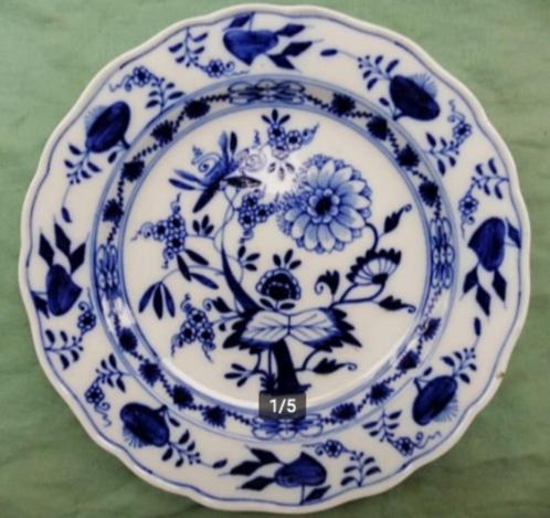 Bord Meissen Zwiebelmuster, Antiek en Kunst, Antiek | Porselein, Ophalen of Verzenden