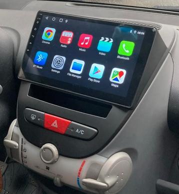 ACTIE! CARPLAY PEUGEOT 107 TOYOTA AYGO CITROEN C1 AUTORADIO