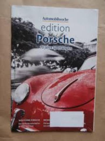 Automobilwoche Porsche 70 Jahre brochure/auto folder '19