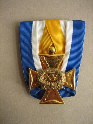 Officierskruis Jeneverkruis medaille onderscheiding militair