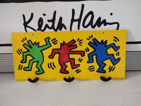 Houten Vilac Keith Haring kapstok 22 x 50 cm, Verzamelen, Overige Verzamelen, Zo goed als nieuw, Ophalen of Verzenden