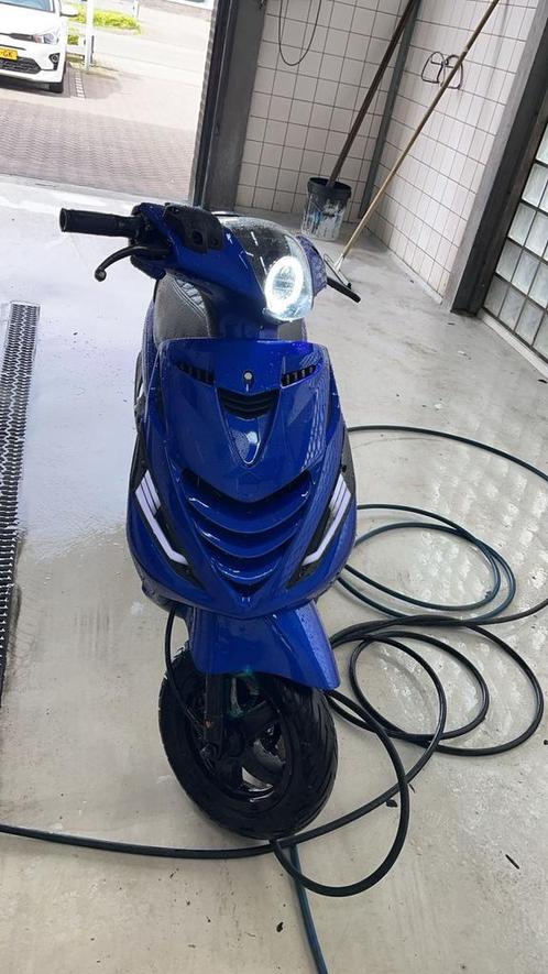 Piaggio zip 80cc 4t brom (ook te ruil), Fietsen en Brommers, Scooters | Piaggio, Zo goed als nieuw, Zip, Maximaal 45 km/u, Benzine