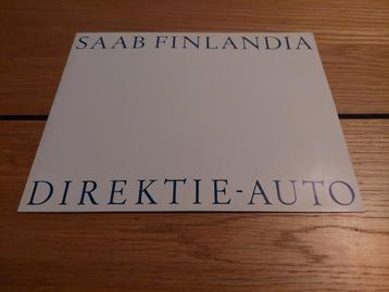 Brochure Saab Finlandia (900 Turbo Sedan, verlengd)