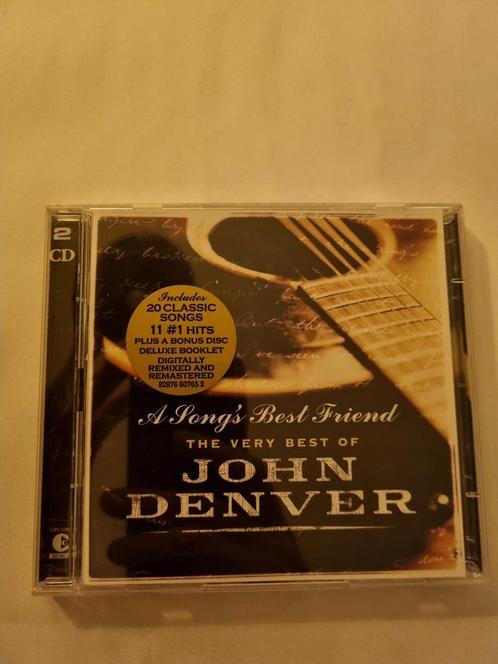 John Denver - A song's best friend, the very best of. 2cd., Cd's en Dvd's, Cd's | Country en Western, Ophalen of Verzenden