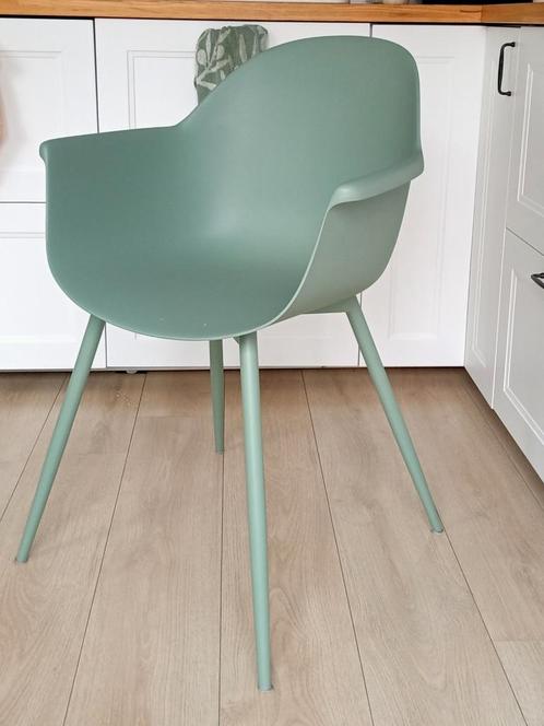 Groene stoelen, 2 stuks, nieuw, Huis en Inrichting, Stoelen, Nieuw, Twee, Kunststof, Overige kleuren, Ophalen