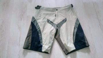 Dainese MTB-short, maat XL, bruin-beige, voor mountainbiken