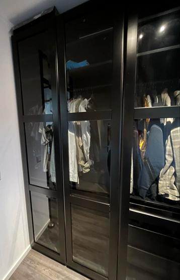 4 Zwarte IKEA PAX deuren (niet meer verkrijgbaar) - afbeelding 3 4 Zwarte IKEA PAX deuren (niet meer verkrijgbaar) - afbeelding 3