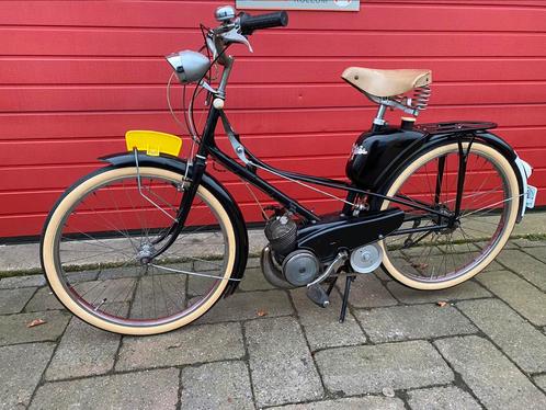 Kaptein mobylette fiets o matic bj rond 1951, Fietsen en Brommers, Brommers | Overige merken, Ophalen of Verzenden