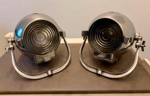 2x Theaterlamp Strand Electric Patt 123, vintage, zeldzaam, Huis en Inrichting, Lampen | Spots, Metaal of Aluminium, Ophalen of Verzenden