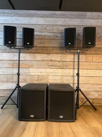 Speakerset voor de zomer? Dap clubmate, RCF, HK, JBL speaker