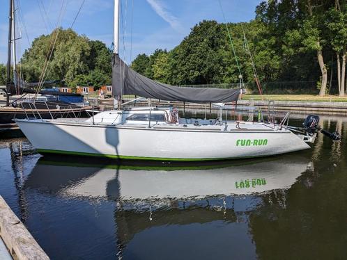 Gibsea 80 + (1/4 tonner) Zeiljacht, Watersport en Boten, Kajuitzeilboten en Zeiljachten, Gebruikt, Tour-wedstrijdjacht, Polyester