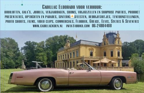 Cadillac Eldorado te huur, Diensten en Vakmensen, Verhuur | Auto en Motor, Met chauffeur