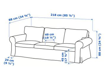 IKEA 3-zits bank Ektorp - afbeelding 7 IKEA 3-zits bank Ektorp - afbeelding 7