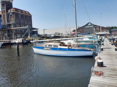 Waddenzee kruiser, Watersport en Boten, Kajuitzeilboten en Zeiljachten, Gebruikt, Tourjacht of Cruiser, Hout, 6 tot 9 meter, Diesel