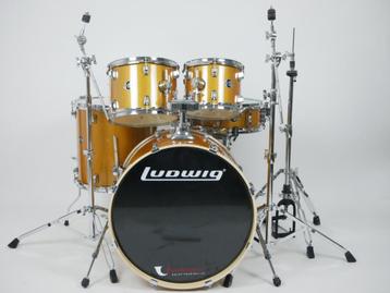 Ludwig Element Evolution met bekkens/Kruk AANBIEDING -446E